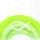 Kommunion Servietten Lunch Napkin Lunch Format: 33 x 33 cm 3-lagig 20 Servietten Rainbow Green grüner Regenbogen