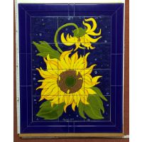 Kachelbild mit Rahmen - 3x4 Kacheln im Format 15x15cm -...