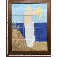 Kachelbild mit Rahmen - 3x4 Kacheln im Format 15x15cm -...