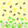 Servietten Lunch Bienen im Klee Bees Joy 33x33cm 20 Servietten