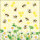 Servietten Lunch – Napkin Lunch – Format: 33 x 33 cm – 3-lagig – 20 Servietten pro Packung - Bees Joy – Bienen - Ambiente