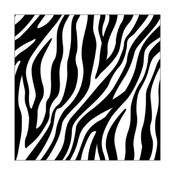 A Servietten Lunch Napkin Lunch Format: 33 x 33 cm 3-lagig 20 Servietten Zebra Stripes Black Zebrastreifen _schwarz
