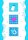 Geburt - Glückwunschkarte im DIN A4-Format 20,5 x 29,5 cm mit Briefumschlag - Blau: Fläschchen, Herz & Schnuller - "--"