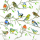 Servietten Lunch Birds Meeting Vogeltreffen 33x33cm 20 Servietten