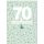A 52GD1970 DIN A4-Karte Große Karte XXL-Karte A4 Grußkarte mit Umschlag Glückwunschkarte mit Umschlag Zahlengeburtstag 70 und in den besten Jahren