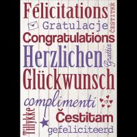Geburtstag große A4 XXL Glückwunschkarte mit...