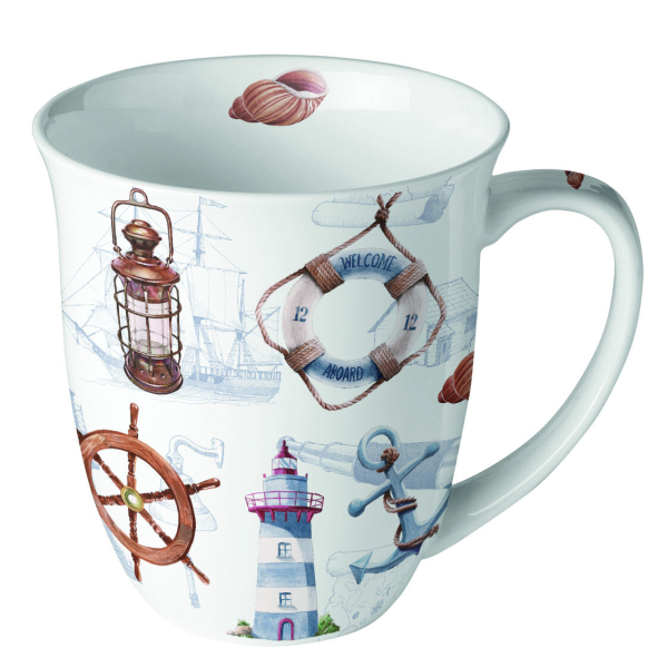 Ambiente Fine Bone China Tasse Lunaria – 0,4 L Porzellantasse In Geschenkbox