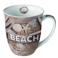 A Mug 0.4 L Beach Wood Becher Fine Bone China Höhe:...
