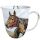Mug 0.4 L Horse Love Becher Fine Bone China Höhe: 10,5 cm Durchmesser 10 cm