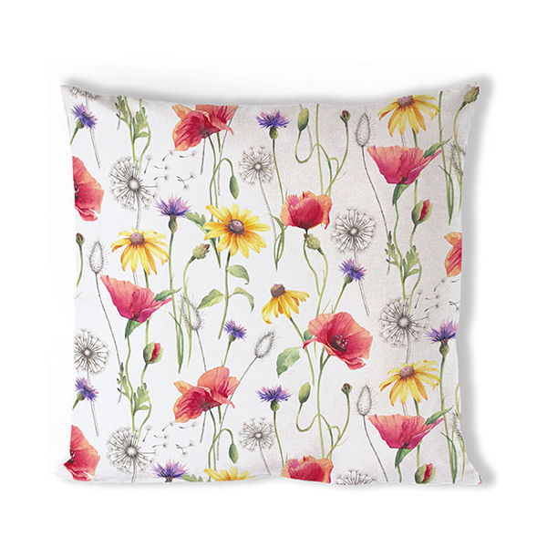 Kissenbezug Cushion Cover 40x40 cm Poppy Meadow