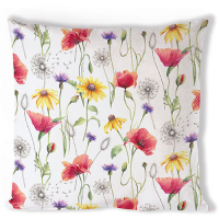Kissenbezug Cushion Cover 40x40 cm Poppy Meadow