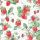 Cocktail Servietten 25 x 25 cm 3-lagig 20 Servietten Garden Strawberries FSC Mix Garten Erdbeeren