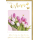 A Ostern Karte mit Umschlag rosa Tulpen
