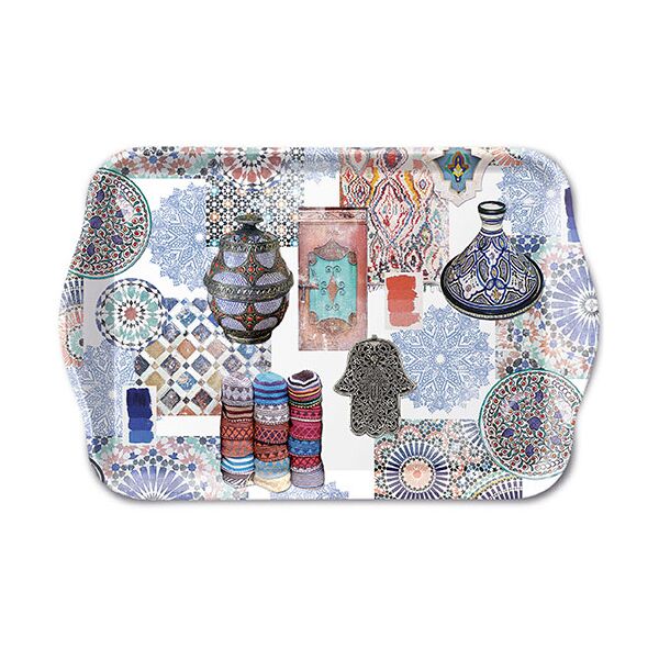 Tray Melamine Tablett 13 x 21 cm Medina