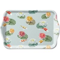 Tray Melamine Tablett 13 x 21 cm Koi Carps Koi Karpfen