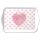 Tray Melamine Tablett 13 x 21 cm Love Letters Liebesbriefe