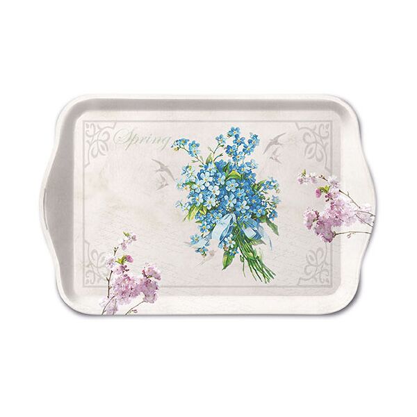 A Tray Melamine Tablett 13 x 21 cm Laura Blumen