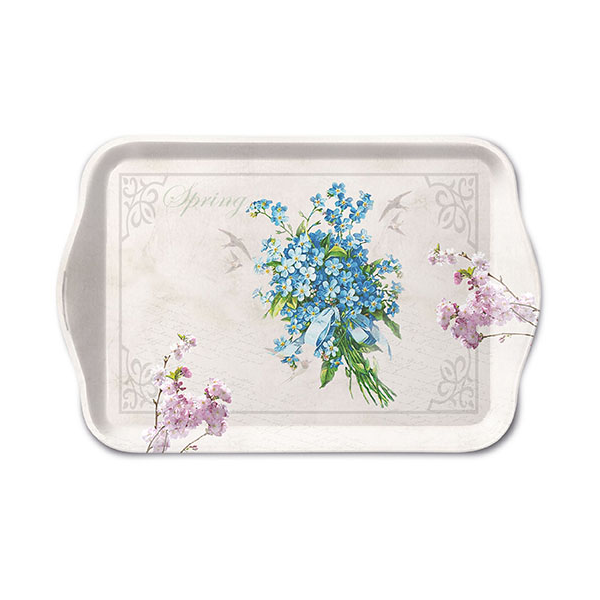 A Tray Melamine Tablett 13 x 21 cm Laura Blumen