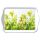 Tray Melamine Tablett 13 x 21 cm Golden Daffodils goldene Narzissen