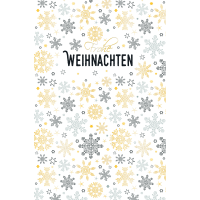 Weihnachtskarte Glückwunschkarte mit Umschlag...