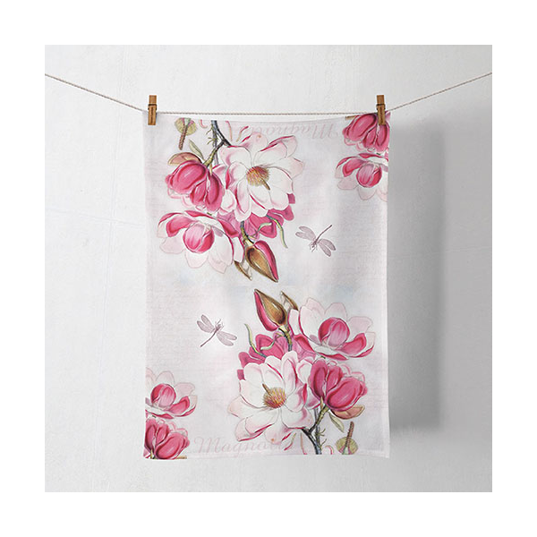 A Geschirrtuch Kitchen towel Format: 50 cm x 70 cm 1 Geschirrtuch pro Packung Magdalena Blumen