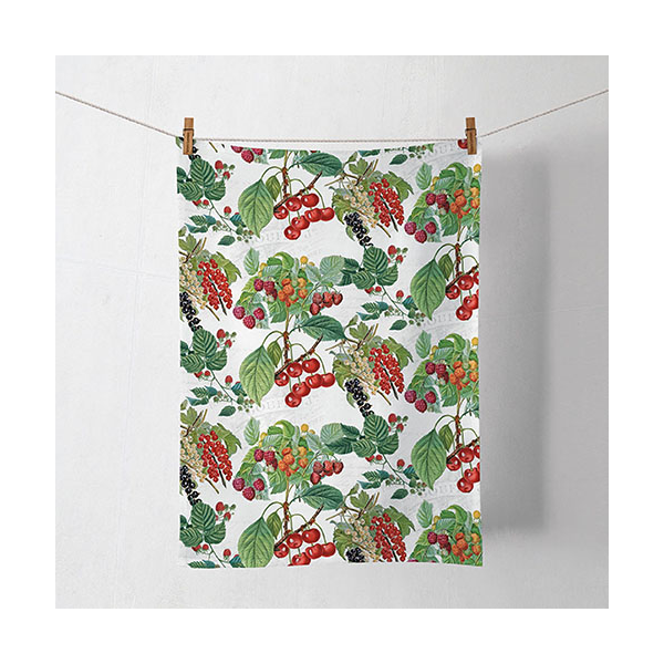 Geschirrtuch Kitchen towel Format: 50 cm x 70 cm 1 Geschirrtuch pro Packung Fresh Fruits firsches Obst