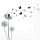 Servietten Lunch Pusteblume Schmetterlinge Trauer Blowing Away Black