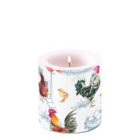 A Kerze klein Candle small Format: Ø 7,5 cm x 9 cm...