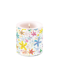 Kerze klein Candle small Format: Ø 7,5 cm x 9 cm 1...