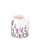 Kerze klein – Candle small – Format: Ø 7,5 cm x 9 cm – Brenndauer: 35 Std. - 1 Kerze pro Packung - Lavender Shades White - Lavendelstrauch weiss