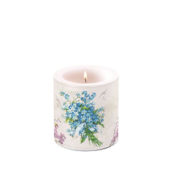 Kerze klein Candle small Format: Ø 7,5 cm x 9 cm 1 Kerze pro Packung Laura