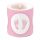 Kerze klein Candle small Format: Ø 7,5 cm x 9 cm 1 Kerze pro Packung Baby Steps Girl Baby Schritte Mädchen