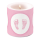 Kerze klein Candle small Format: Ø 7,5 cm x 9 cm 1 Kerze pro Packung Baby Steps Girl Baby Schritte Mädchen