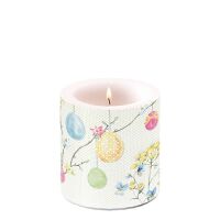 A Ostern Kerze klein Candle small Format: Ø 7,5 cm...