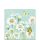 Cocktail Servietten 25 x 25 cm 3-lagig 20 Servietten Daisy Green FSC Mix Gänseblümchen grün