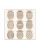 Ostern Cocktail Servietten 25 x 25 cm 3-lagig 20 Servietten Natural Easter Ostereier braun