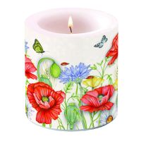 A Kerze klein Candle small Format: Ø 7,5 cm x 9 cm...