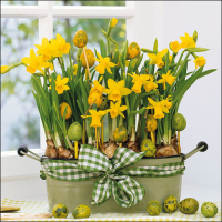 Ostern Servietten Lunch Napkin Lunch Format: 33 x 33 cm...