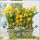Ostern Servietten Lunch Napkin Lunch Format: 33 x 33 cm 3-lagig 20 Servietten  Daffodils FSC Mix Narzissen und Eier