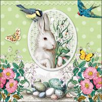 A Ostern Servietten Lunch Napkin Lunch Format: 33 x 33 cm...