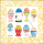 A Ostern Servietten Lunch Napkin Lunch Format: 33 x 33 cm 3-lagig 20 Servietten Eggs In Cup Yellow FSC Mix Eier in Bechern gelb