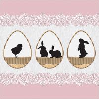 Ostern Servietten Lunch Napkin Lunch Format: 33 x 33 cm...