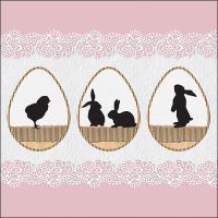 Ostern Servietten Lunch Napkin Lunch Format: 33 x 33 cm...