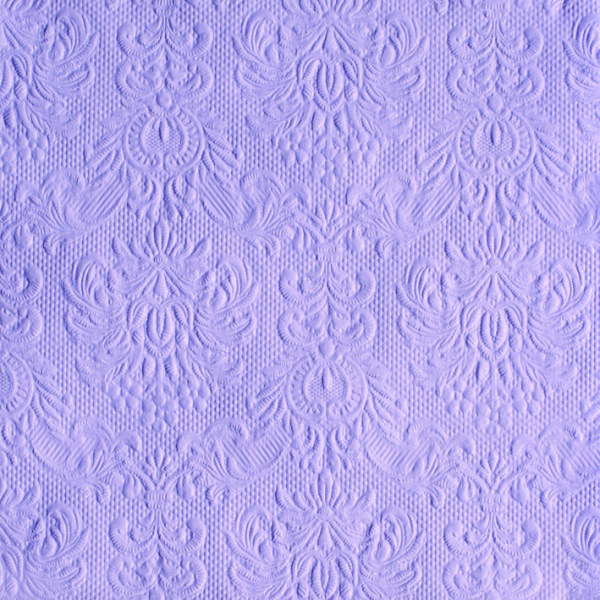 Servietten groß Dinner 40 x 40 cm 3-lagig 15 Servietten Elegance Lavender lavendel flieder mit Prägung