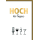 Geburtstag Glückwunschkarte mit Umschlag "Hoch die Tassen"