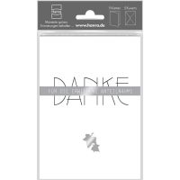 Trauer - Danksagungen - Trauer-Dank - Beutel mit 5...