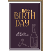 Geburtstag Glückwunschkarte mit Umschlag...