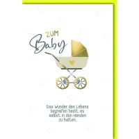 Geburt Baby Freudiges Ereignis Karte mit Umschlag...