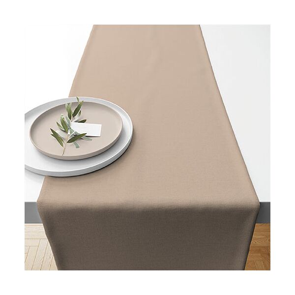 A Tischläufer Format: 40 x 150 cm 1 Tischläufer pro Packung Uni Feather Gray feder grau