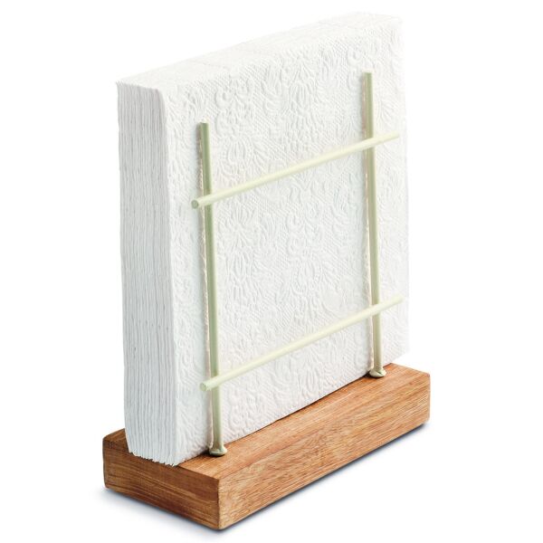 Serviettenspender stehend Napkin Holder Standing Format: 15 x 7 x 17 cm 1 Serviettenspender pro Packung Figure Cream creme